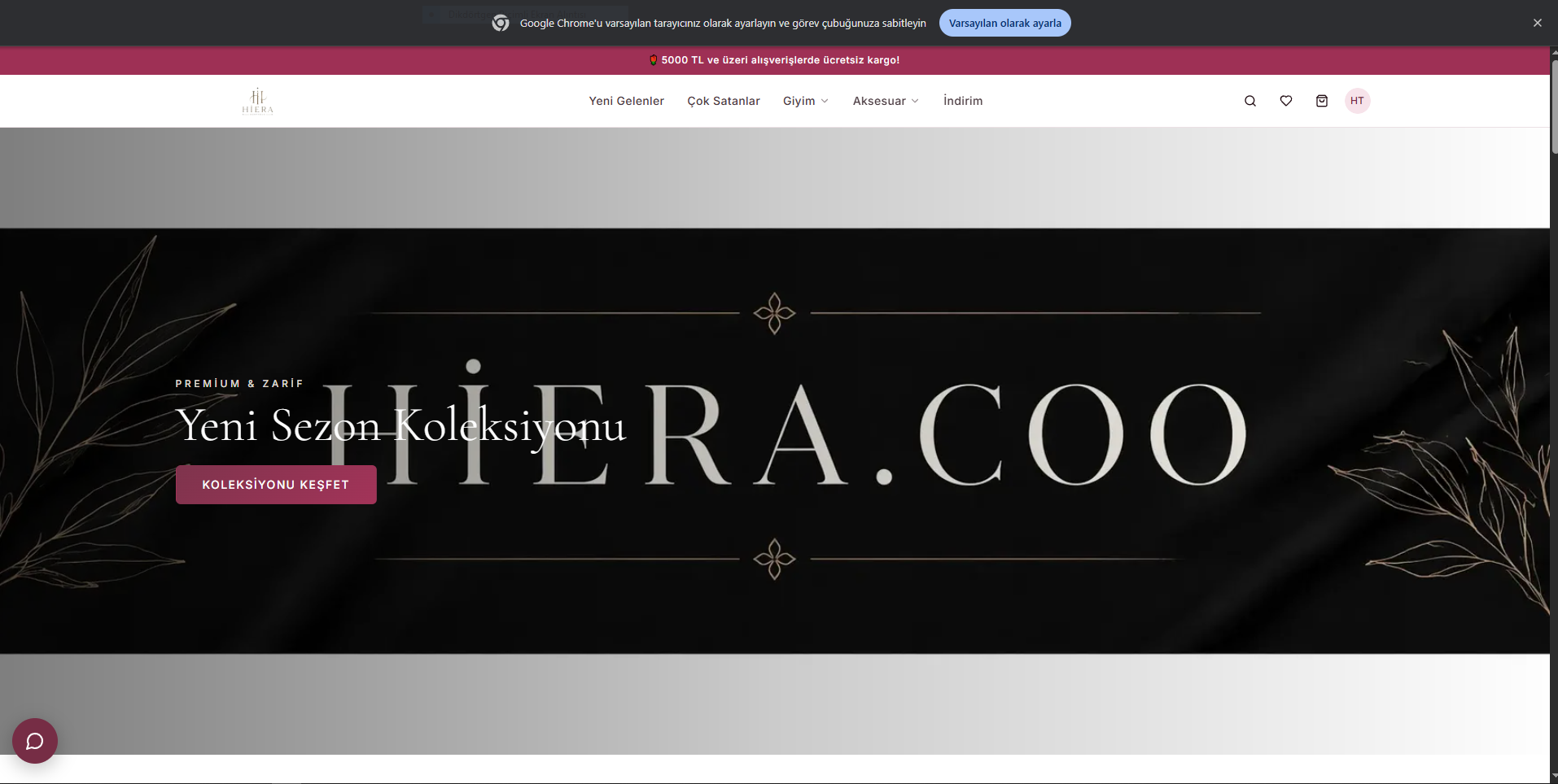 HİERA E-Ticaret Platformu